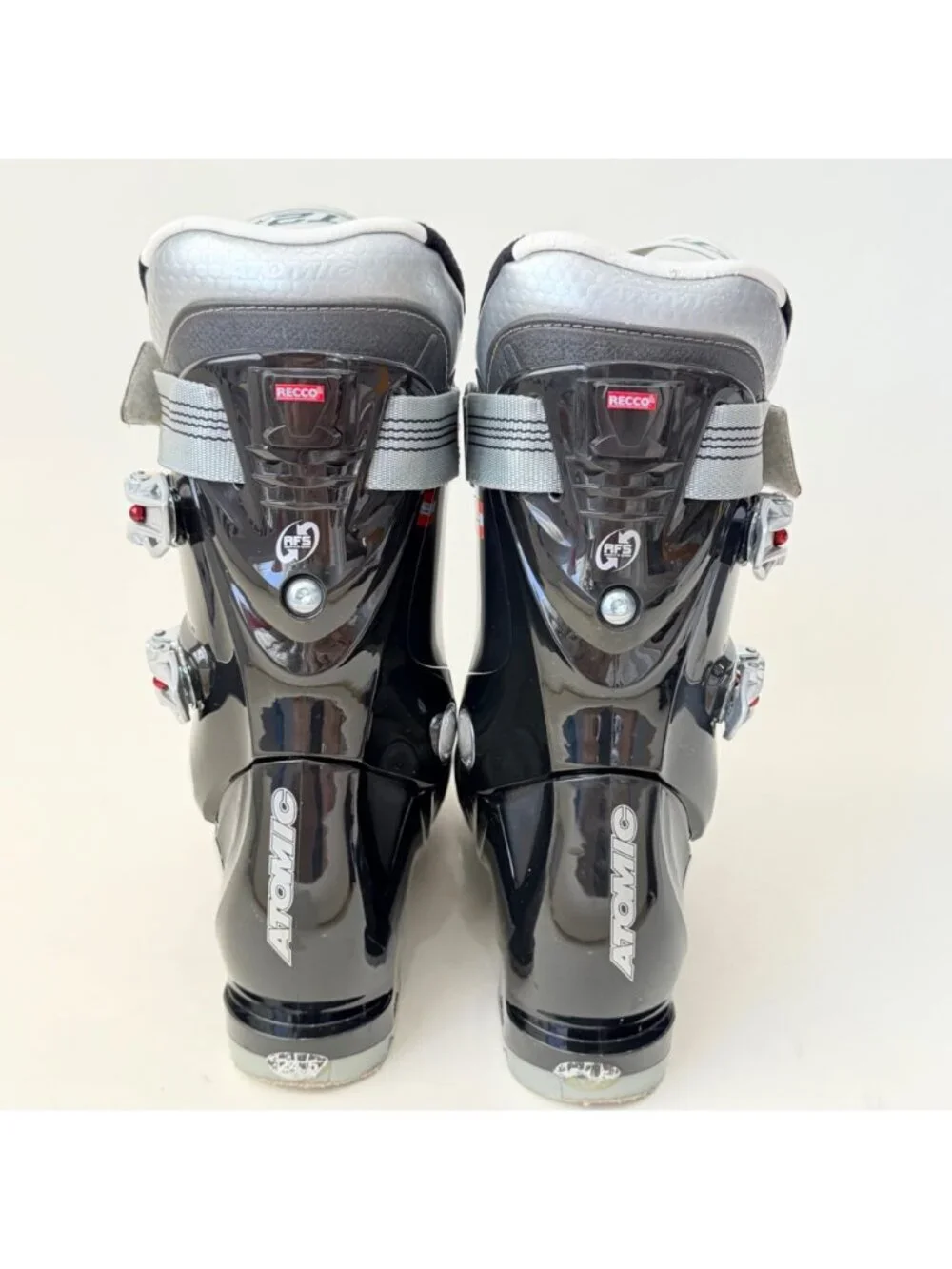 Atomic Hawx 100 Ski Boots Flex 100 Black Red All Mountain Alpine Boots Size 24.5